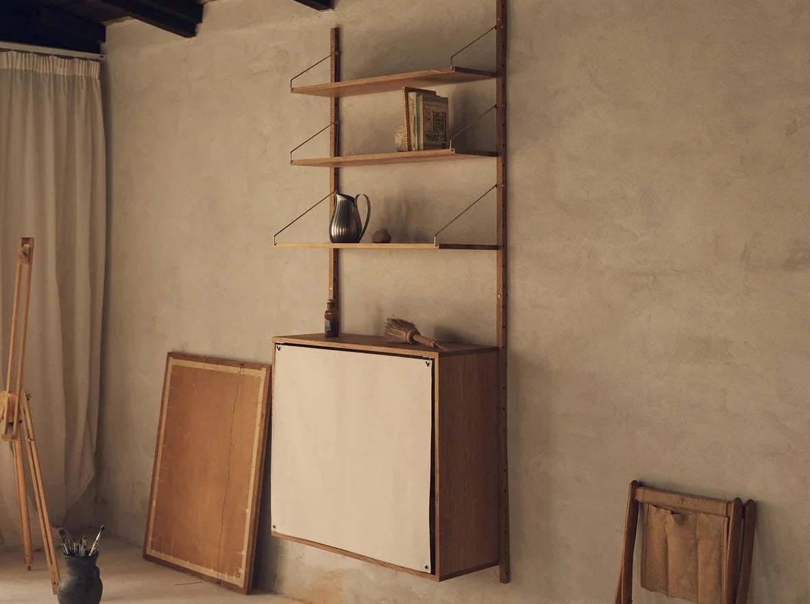 【KARF】キャビネット・コレクションシェルフ・ライブラリー Shelf Library Canvas Cabinet Section